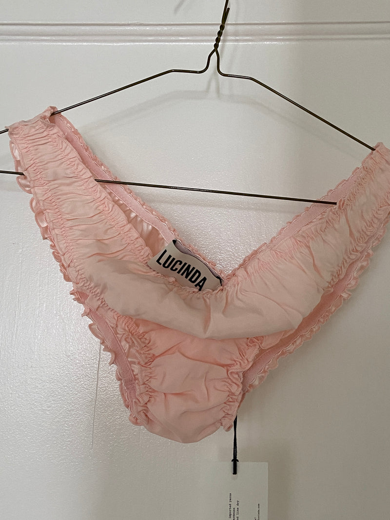 015 smocked silk underwear in blush pink – Lucinda